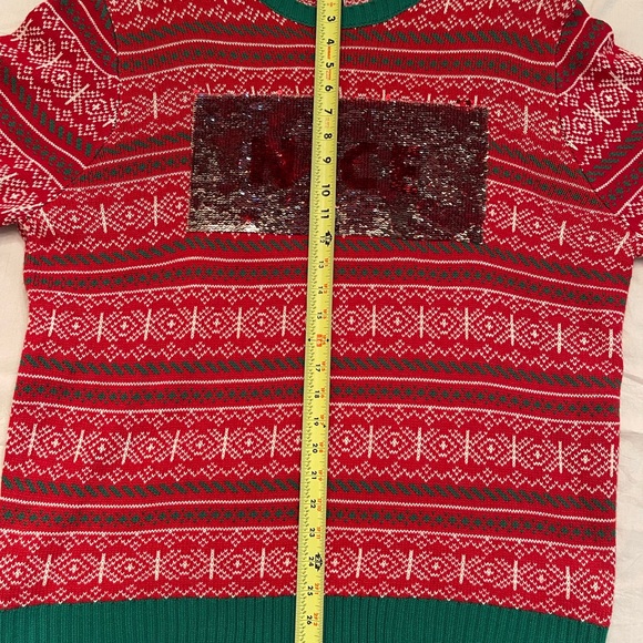 33 Degrees Men’s XL Christmas Sweater Naughty/Nice - Picture 10 of 10